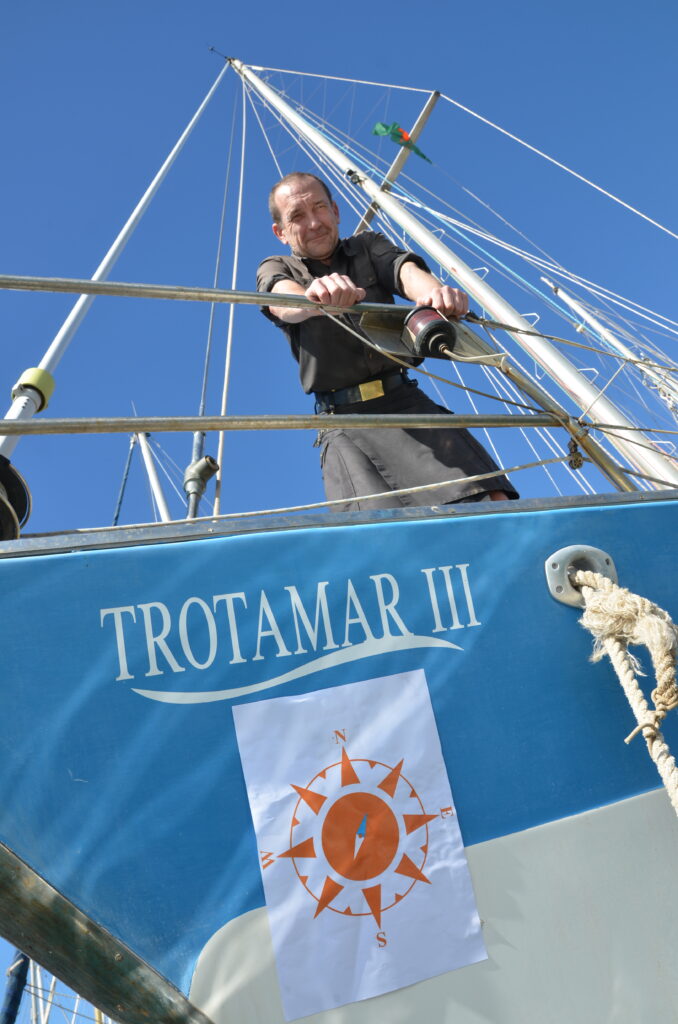 Matthias Wiedenlübbert, Skipper auf der Trotamar III