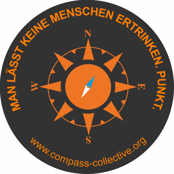 Sticker: Man lässt keine Menschen ertrinken. Punkt. – Bild 4