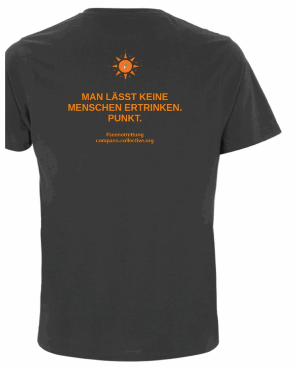 Man lässt keine Menschen ertrinken. Punkt. (grau) – Bild 4