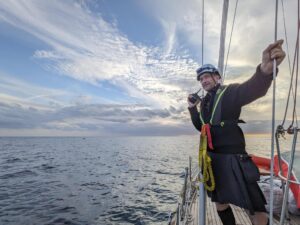 Skipper Matthias Wiedenlübbert | Foto: compass-collective.org