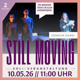 STILL MOVING - Soli-Veranstaltung „Für Menschenrechte an allen Außengrenzen“