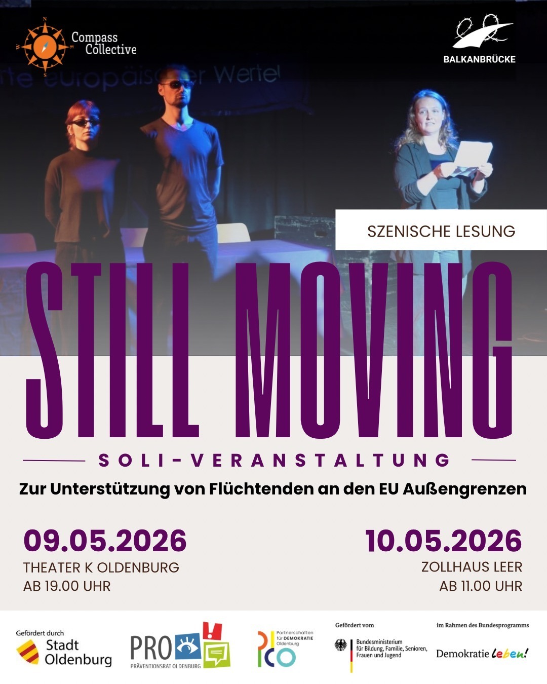 Geschichten von Flüchtenden und Unterstützer:innen an der EU-Außengrenzen