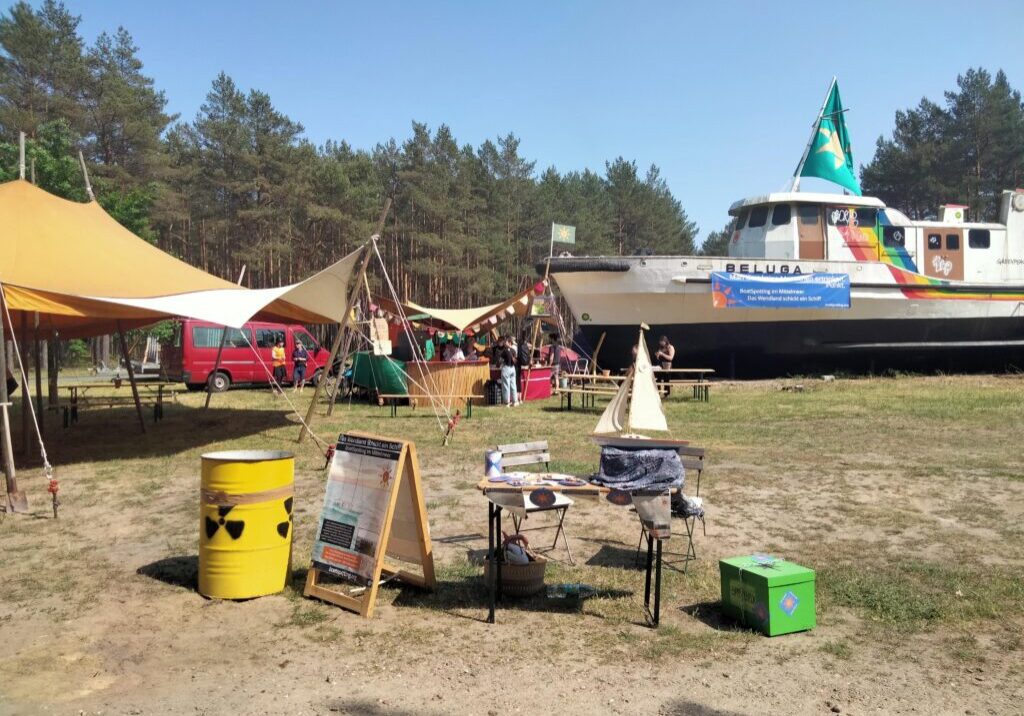 CompassCollective Infostand auf der Kulturellen Landpartie 2023